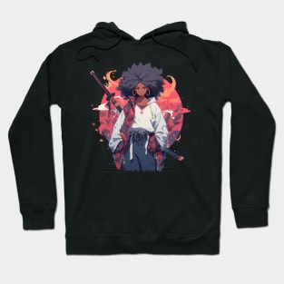 Afro Samurai Girl Hoodie